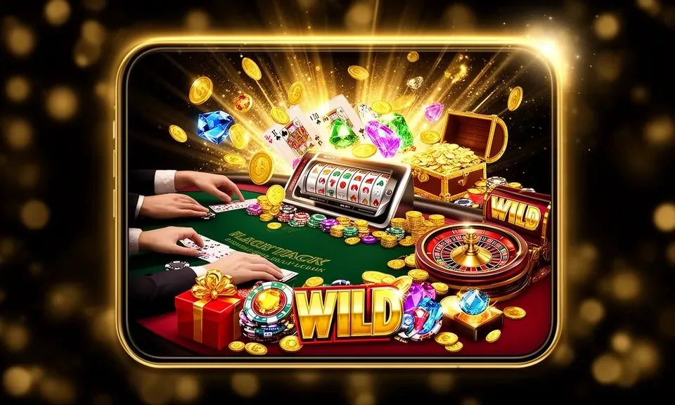 Mobile casino lobby